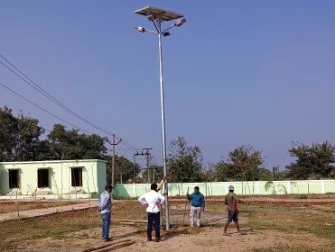 Hi Mast Solar Street light